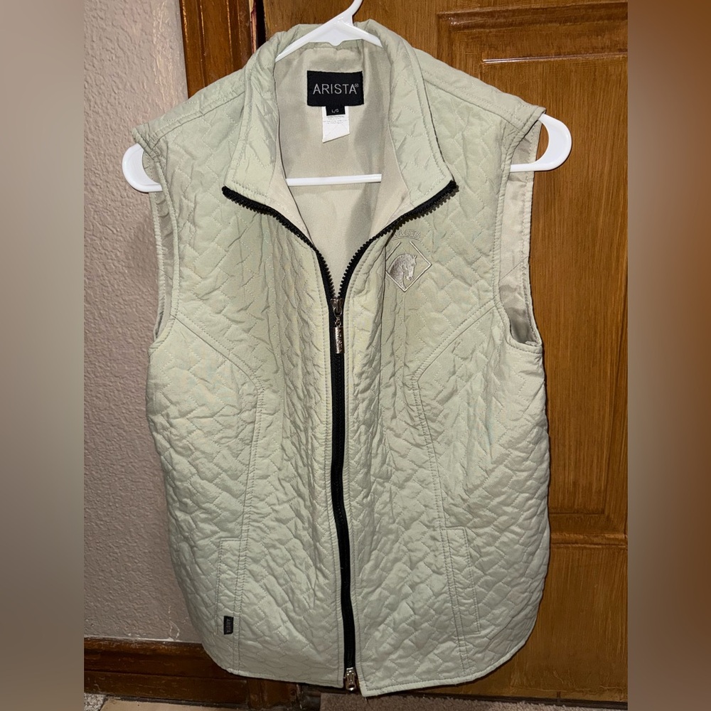Arista Light Green Large Women’s Vest